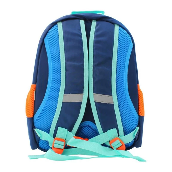 Vest İlkokul Çantası Mavi Dinozor - Resim 4