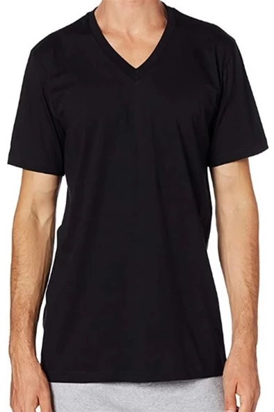 Çift Kaplan 945 V Yaka Erkek Fanila T-Shirt - 7