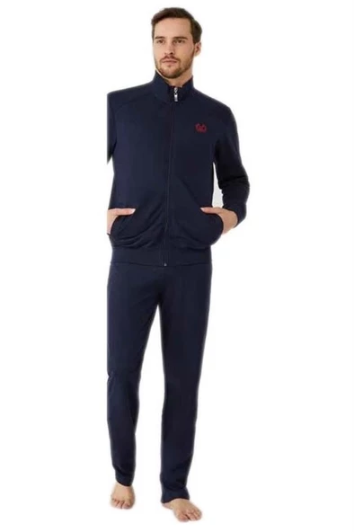 Mod Collection 3341 İnterlok Pamuklu Erkek Eşofman Takım - 4