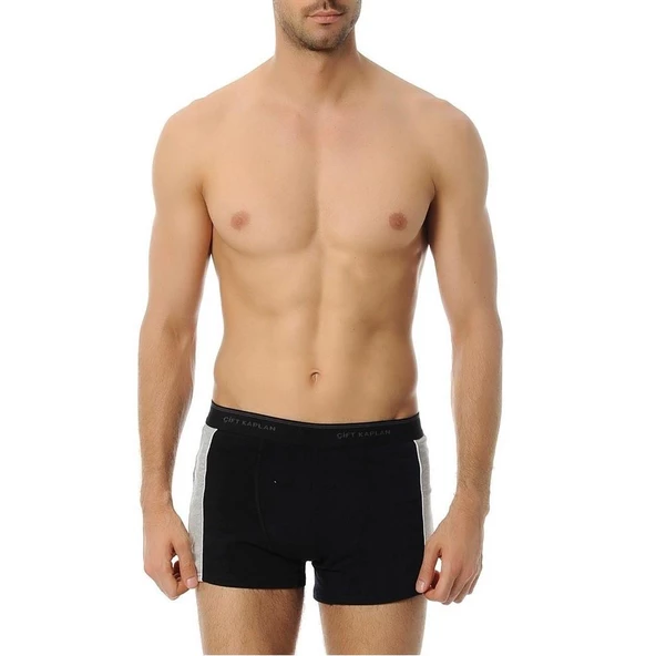 Çift Kaplan 850 Biyeli Pamuklu Elastanlı Erkek Boxer - 4