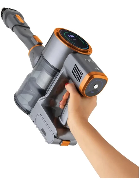 Fakir Inovator Dikey Şarjlı Kablosuz Süpürge Turuncu X 7269 - 3