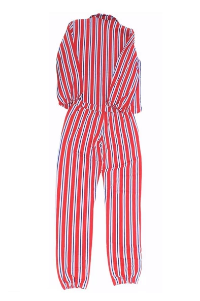 Pierre Cardin Önden Düğmeli İçi Askılı Bayan Pijama Takım - 5