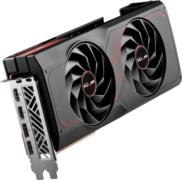 Sapphire RX 7800 XT PULSE 11330-02-20G 256 Bit GDDR6 16 GB Ekran Kartı - Teşhir - Resim 2