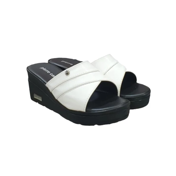 Pierre Cardin Anatomik Dolgu Topuk Günlük Bayan Terlik - 4
