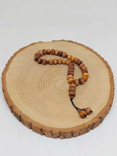 Zeytin Ağacı 33lük Tesbih 5*8mm (5117) - 6