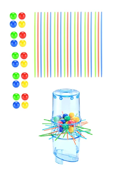 Periboia Topları Düşürme Kutu Denge Oyunu 3+ Yaş Zeka Ve Aktivite Oyunu Eğlence Kutusu Eğitici Oyuncak
