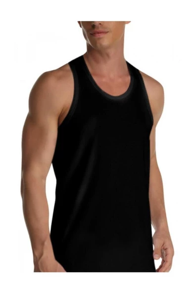 Çift Kaplan 916 Pamuklu Elastanlı Spor Erkek Atlet - 4
