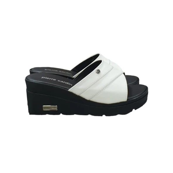 Pierre Cardin Anatomik Dolgu Topuk Günlük Bayan Terlik - 5