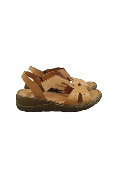Pierre Cardin Deri Anatomik Bayan Sandalet Ayakkabı - 11