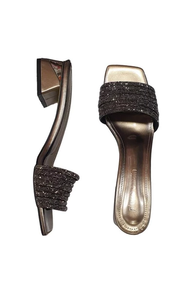 Pierre Cardin Taşlı Dolgu Topuk Günlük Bayan Terlik - 9