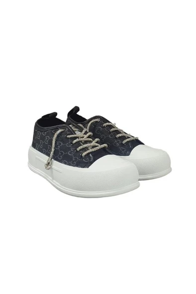 Guja Taşlı Bağcıklı Üstü Tekstil Sneaker Bayan Spor Ayakkabı - 10