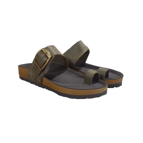 Pierre Cardin Anatomik Taban Süet Parmak Arası Bayan Terlik - 4