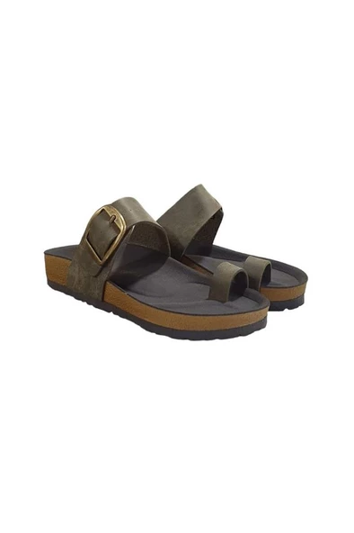 Pierre Cardin Anatomik Taban Süet Parmak Arası Bayan Terlik - 9