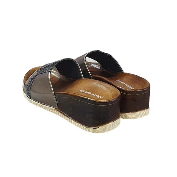 Pierre Cardin Anatomik Dolgu Topuk Günlük Bayan Terlik - 6