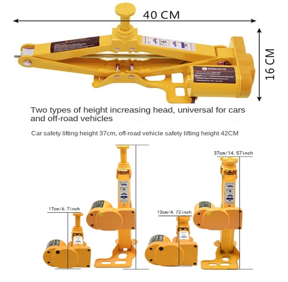 Rico RC6035 Elektrikli Kriko 12V 2 TON - 4