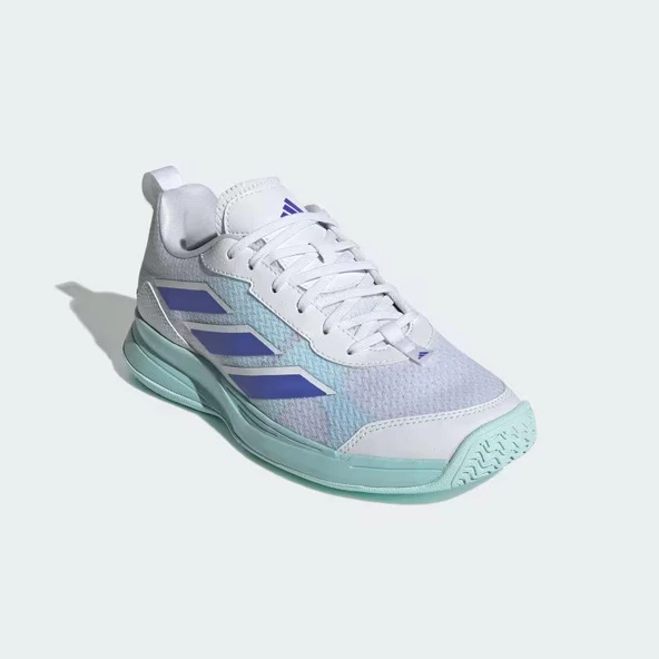 Adidas IE1061 Avaflash Low Kadın Beyaz Tenis Ayakkıbısı - 4