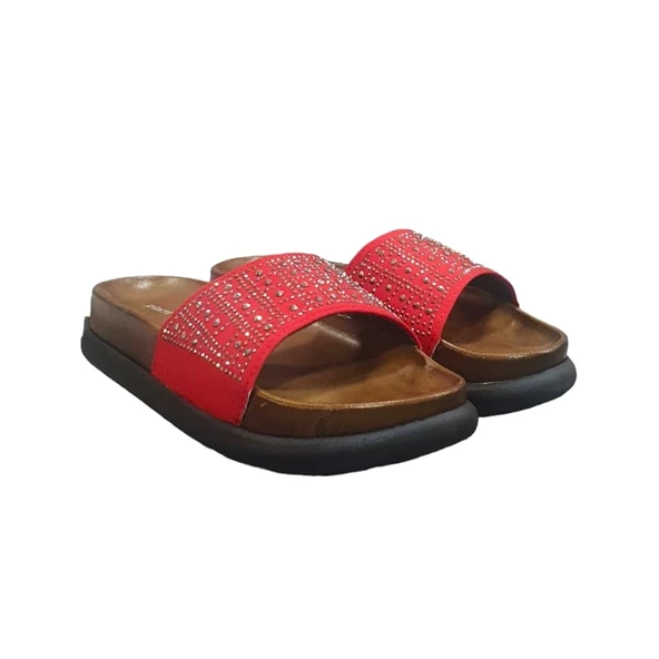 Pierre Cardin Taşlı Dolgu Topuk Günlük Bayan Terlik - 4