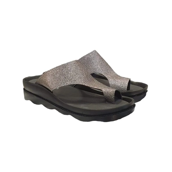 Pierre Cardin Anatomik Dolgu Topuk Parmak Arası Bayan Terlik - 4