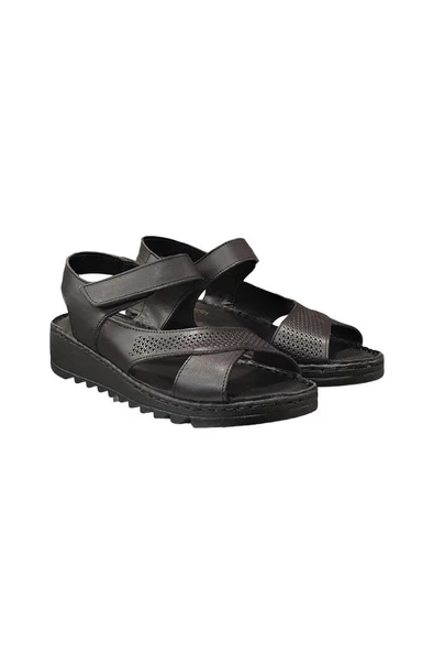 Pierre Cardin Deri Cırtlı Anatomik Bayan Sandalet Ayakkabı - 5