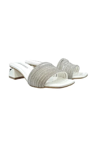 Pierre Cardin Taşlı Dolgu Topuk Günlük Bayan Terlik - 11