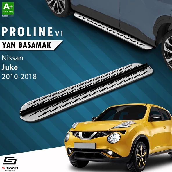 S-Dizayn Nissan Juke OEM Still Pro V2 Aluminyum Yan Basamak 173 Cm 2010-2018