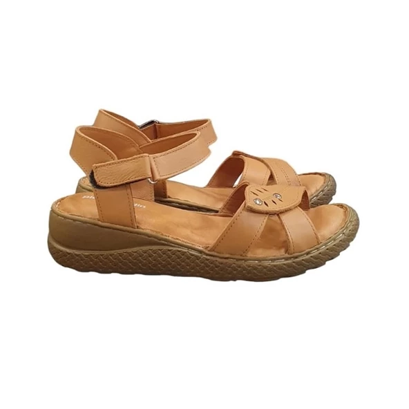 Pierre Cardin Deri Anatomik Bayan Sandalet Ayakkabı - 8