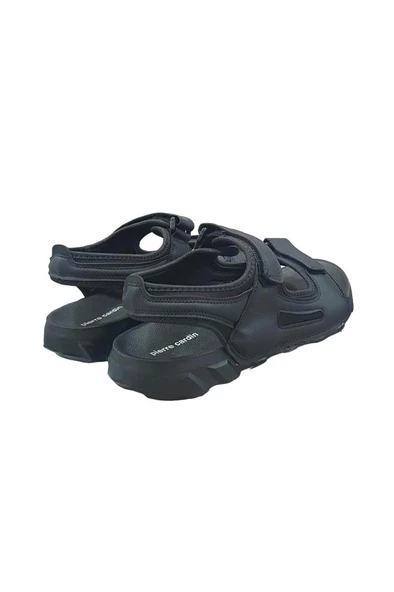 Pierre Cardin Üstü Cırtlı Ayarlı Anatomik Taban Erkek Sandalet - 12