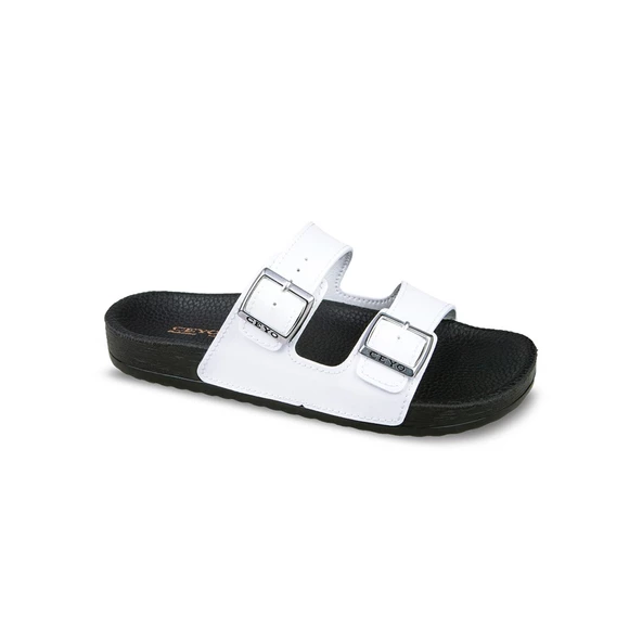 Ceyo Bahama-11 Bantlı Anatomik Taban Kadın Terlik Unisex - 9
