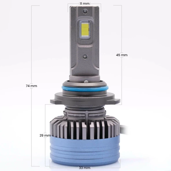 Photon Milestone H8 Milestone Katana Edition Led Headlight 12-24V - Resim 3