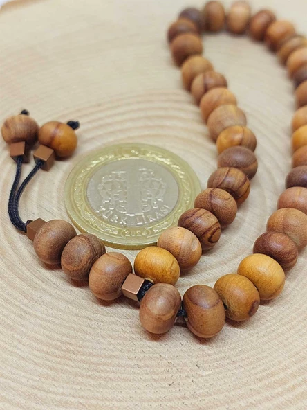 Zeytin Ağacı 33lük Tesbih 5*8mm (5117) - 5