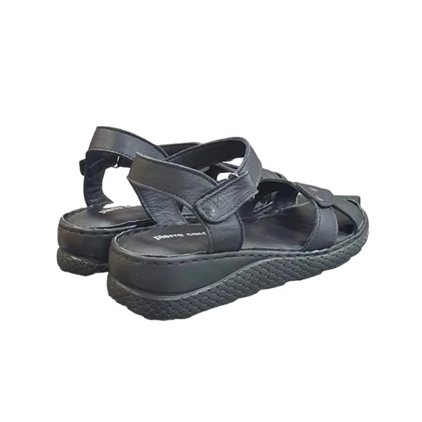 Pierre Cardin Deri Anatomik Bayan Sandalet Ayakkabı - 6