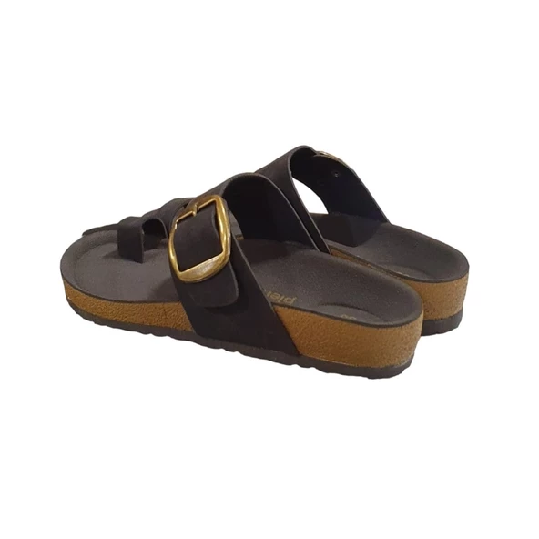 Pierre Cardin Anatomik Taban Süet Parmak Arası Bayan Terlik - 3