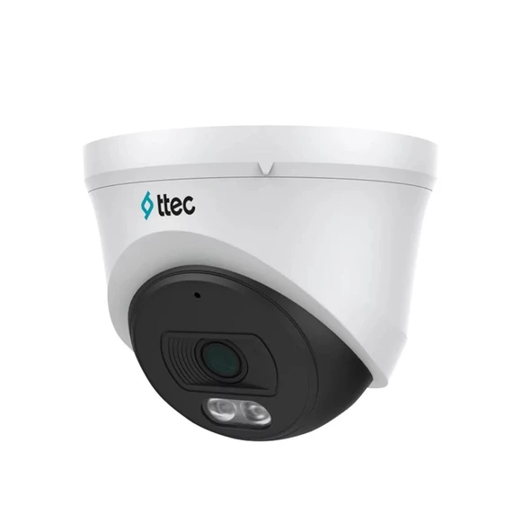 Ttec IPDP-2330M-M Lite Dahili Mikrofon 2MP 2.8 mm Sabit Lensli IR IP Dome Kamera