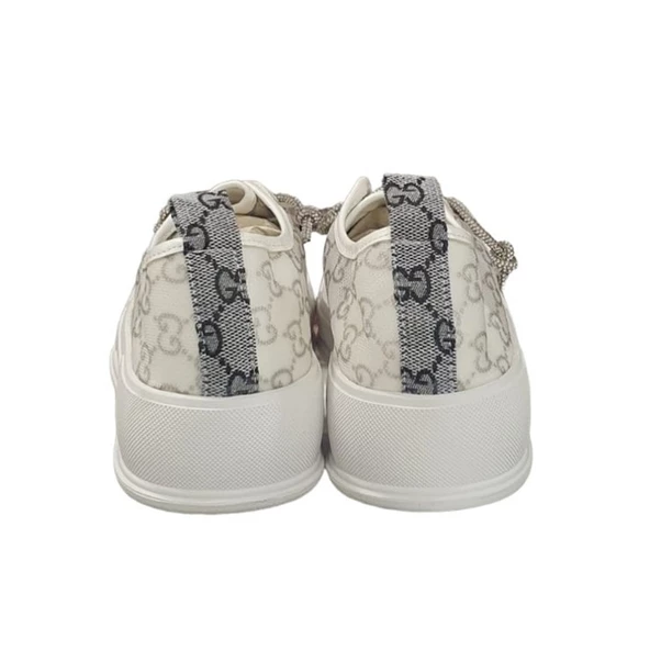 Guja Taşlı Bağcıklı Üstü Tekstil Sneaker Bayan Spor Ayakkabı - 3