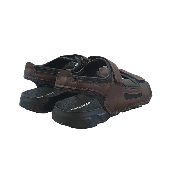Pierre Cardin Üstü Cırtlı Ayarlı Anatomik Taban Erkek Sandalet - 3