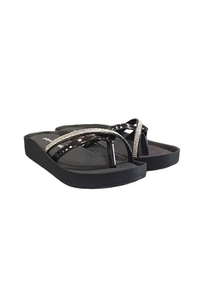 Pierre Cardin Anatomik Taban Taşlı Parmak Arası Bayan Terlik - Resim 10