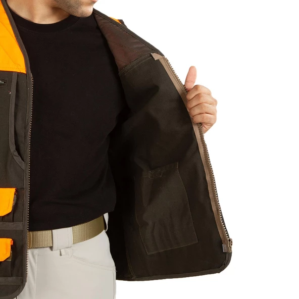 Hunthink Haki-Turuncu Av Yeleği - 4