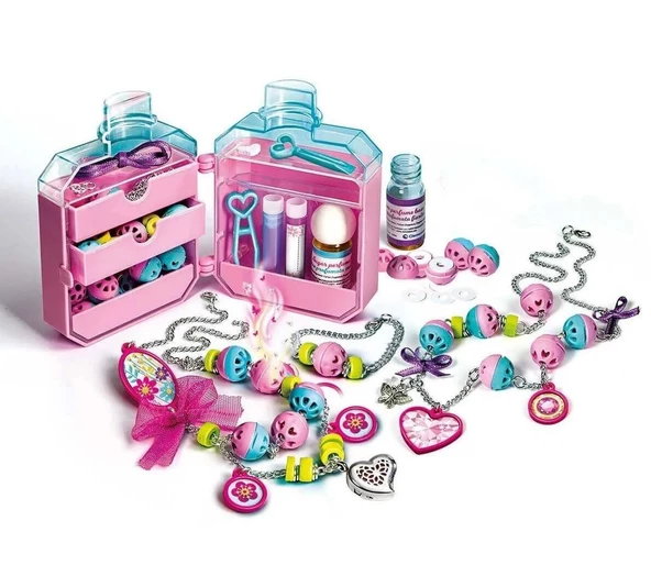 Clementoni Crazy Chic Fashion Parfümlü Takılar Oyun Seti LCM-18600 - 2