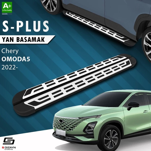 S-Dizayn Chery Omoda5 S-Plus Gri Yan Basamak 183 Cm Etekli 2022 Üzeri