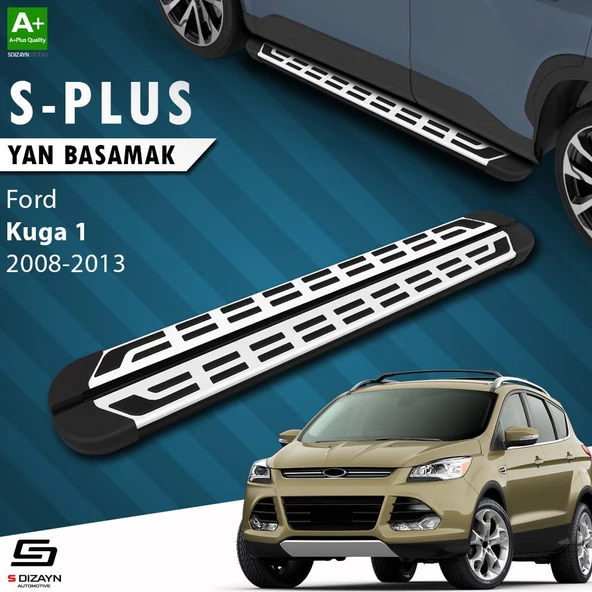 S-Dizayn Ford Kuga 1 S-Plus Gri Yan Basamak 183 Cm 2008-2012