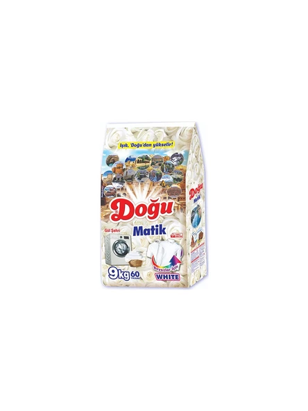 Doğumatik Toz Çamaşır Deterjanı Beyazlar İçin 9 KG X 2 Adet - 4