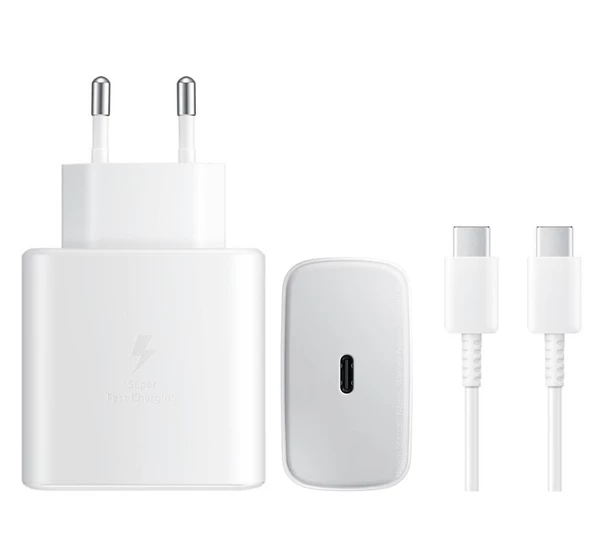 Samsung 45W 5A Süper Hızlı Şarj Cihazı Adaptör Pd Kablo Usb-c