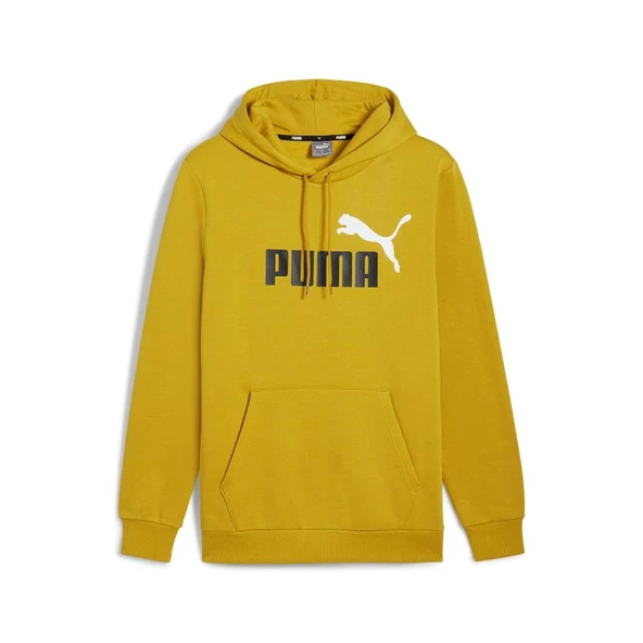 Puma ESS+ 2 Col Big Logo Hoodie Erkek Kapişonlu Sweatshirt 58676429