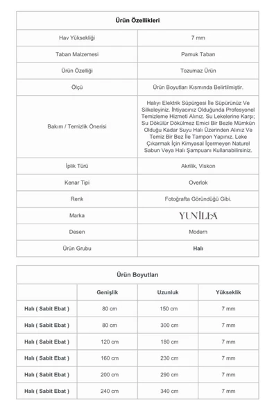 YUNİLLA Nevada Halı-Nv02 - 5