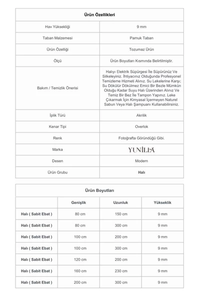 YUNİLLA Etna Halı-El01K - 6
