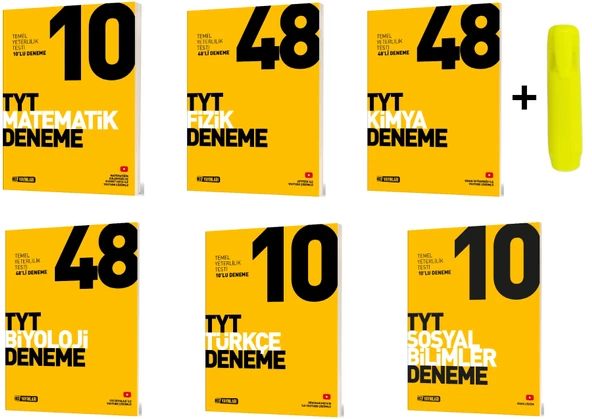 Hız Yayınları TYT Matematik Fen Türkçe Sosyal Bilimler Denemeleri Seti