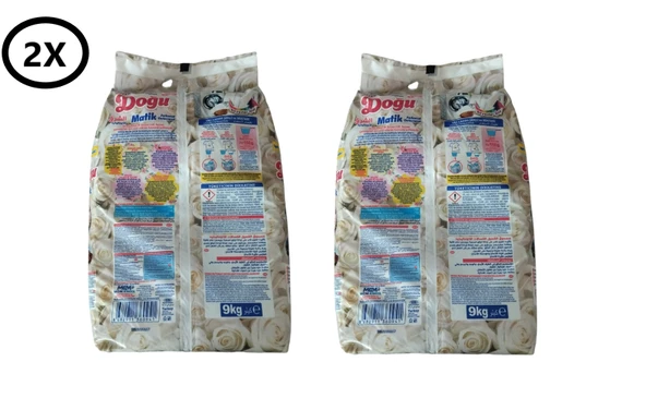 Doğumatik Toz Çamaşır Deterjanı Beyazlar İçin 9 KG X 2 Adet - 2