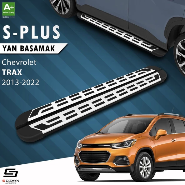 S-Dizayn Chevrolet Trax S-Plus Gri Yan Basamak 163 Cm 2013-2022