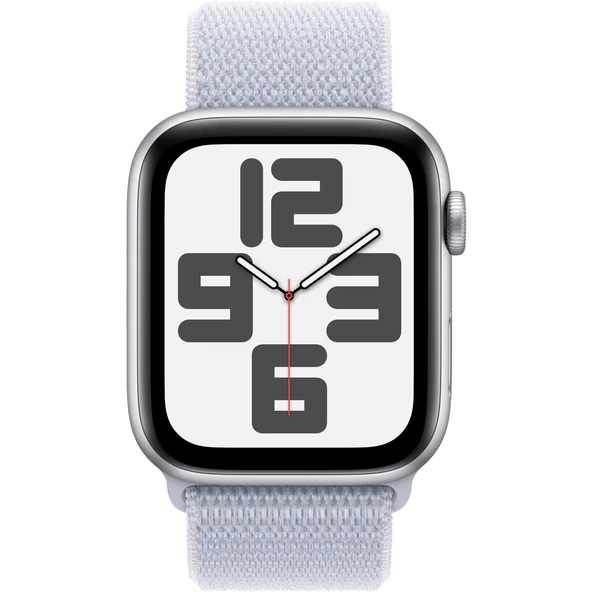 Apple Watch Se Gps 40MM Silver Aluminium Case With Blue Cloud Sport Loop - 2