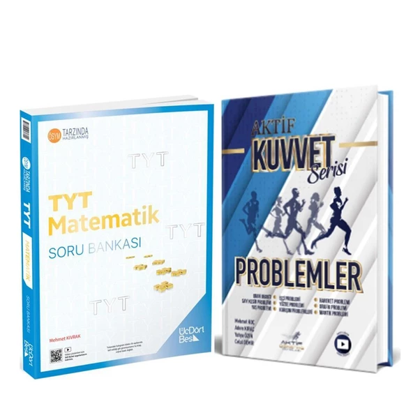 Üç Dört Beş TYT Matematik ve Aktif Ögrenme Problemler Soru Bankası 2 Kitap Set